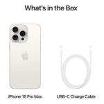 Apple iPhone 15 Pro Max ( White Titanium, 256GB ) - Image 4