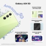 Samsung Galaxy A54 5G (Awesome Lime, 8GB, 256GB) - Image 5